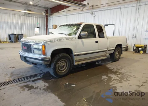 1991 GMC Sierra K1500 из США, поврежденный, VIN 2GTEK19K4M1516804